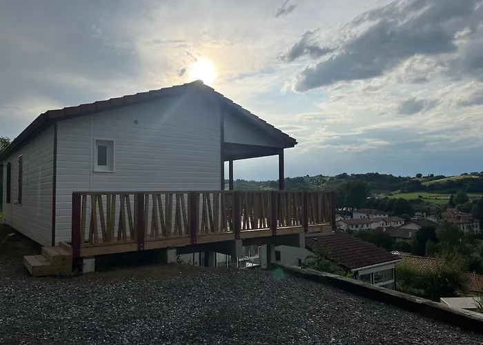 Chalet Eguzkitsua 3 Etoiles Avec Piscine Et Barbecue - Pays Basque -